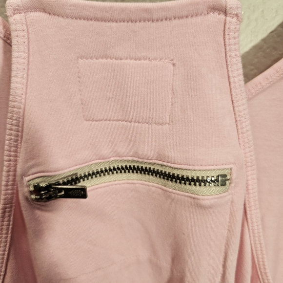 Free People Movement Hot Shot Onsie Romper Jumpsuit Women Size Medium Pink - Picture 5 of 6